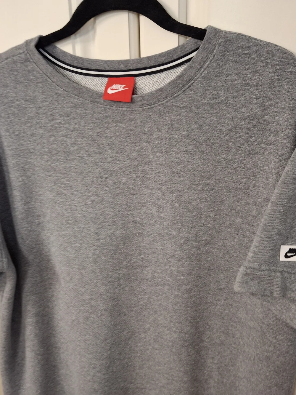 Nike Grey Short Sleeve Sweatshirt dress XL